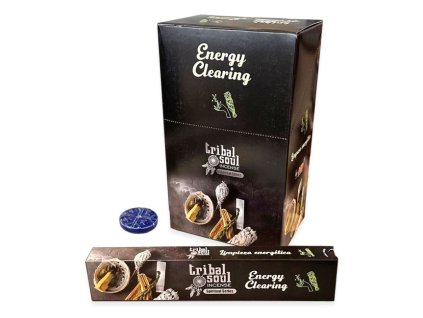 Tribal Soul Vonné tyčinky Energy Cleansing Masala, 15 g – očistná bylinně-pryskyřičná vůně se šalvějí | Andivo