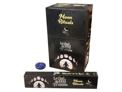 Tribal Soul Vonné tyčinky Moon Rituals Masala, 15 g – jemná květinově-bylinná vůně pro měsíční rituály a večerní klid | Andivo