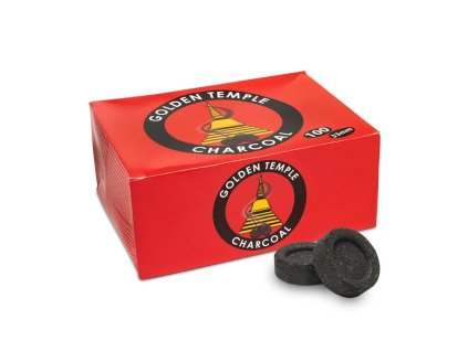 Golden Temple Rychlozápalné uhlíky na vykuřování Ø 3,3 cm, 10 ks