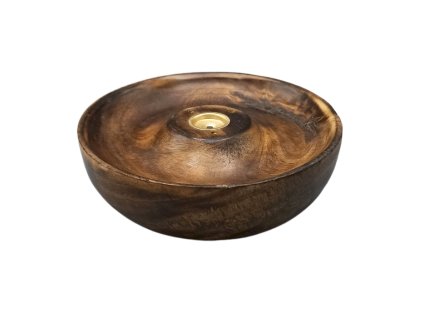 Mani Bhadra Stojánek na vonné tyčinky a kužely klasický, 12 x 3 cm