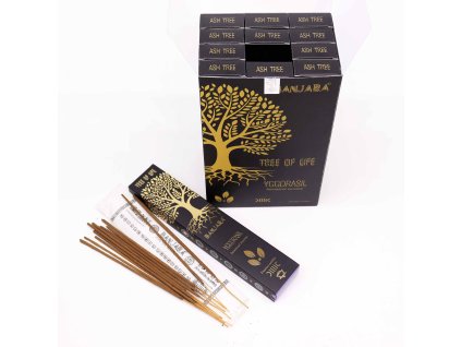 Banjara Vonné tyčinky Botanické Strom Yggdrasil, 15 g.