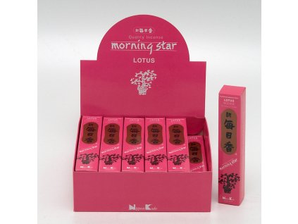 Nippon Kodo Vonné tyčinky Morning Star Lotus (Lotos), 50 ks