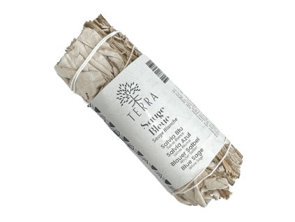 TERRA Svazek pro vykuřování White sage a Blue Sage (Šalvěj bílá a šalvěj modrá), 10 cm, 20 30 g.