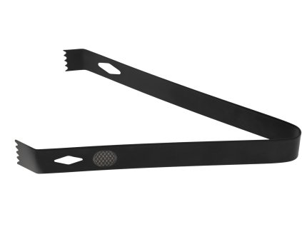 Berk Kleště pro rychlozápalné uhlíky Květ života Černěná ocel, 16 cm