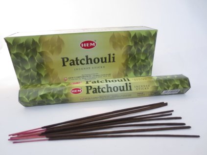 HEM Vonné tyčinky Patchouli, 20 ks
