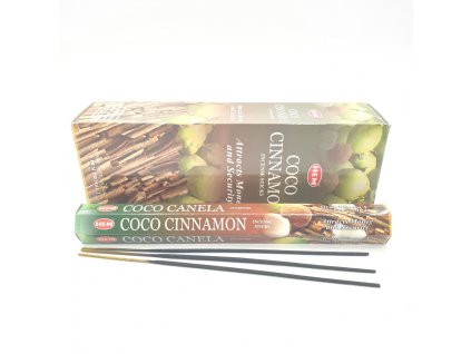 HEM Vonné tyčinky Coco Cinnamon, 20 ks