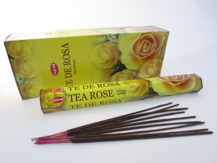 HEM Vonné tyčinky Tea Rose (Čajová růže), 20 ks