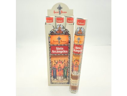 TULASI Vonné tyčinky Seven Archangels (Sedm archandělů), 20 ks
