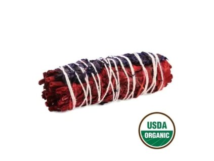 Green Tree Svazek pro vykuřování Dragon's Protection Sage (Šalvěj bílá) a Dragons Blood (Dračí krev), 10 cm, 1 ks