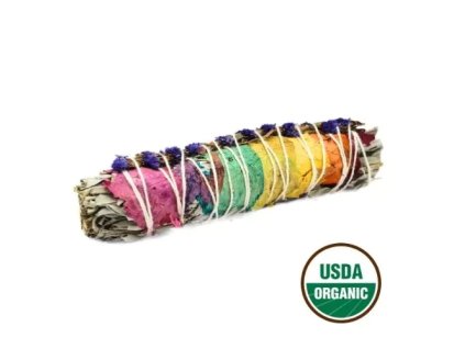 Green Tree Svazek pro vykuřování 7 Chakra Sage (Šalvěj bílá), 15 cm, 1 ks