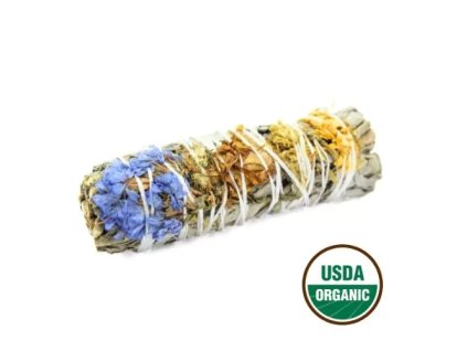 Green Tree Svazek pro vykuřování Good Vibes White Sage (Šalvěj bílá), 10 cm, 1 ks