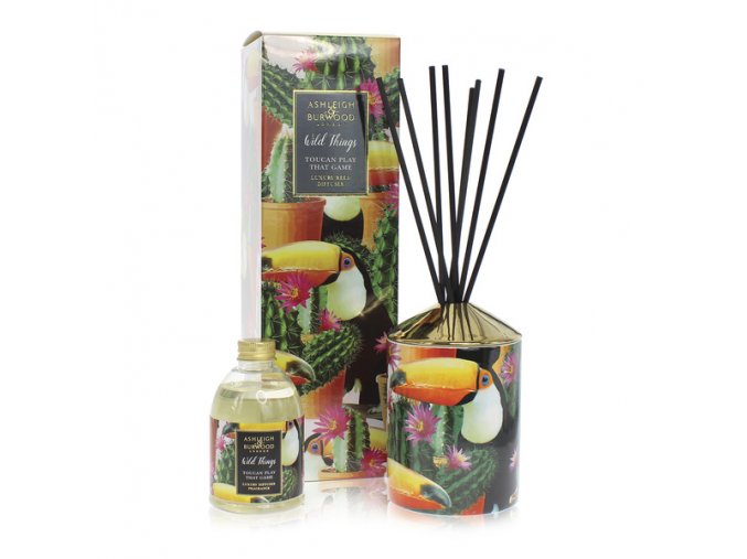 Aroma difuzér WILD THINGS MANGO & NECTARINE (mango & nektarinka), TOUCAN PLAY THAT GAME 200 ml
