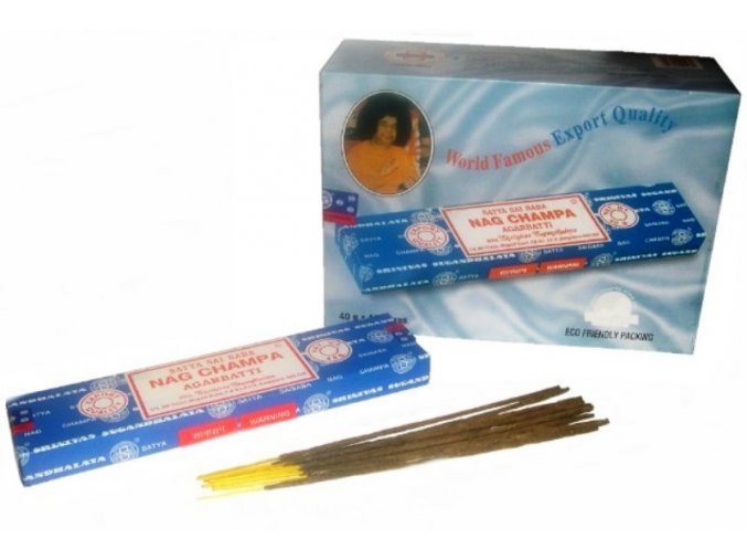 Vonné tyčinky Shrinivas Satya Nag Champa, 40 g