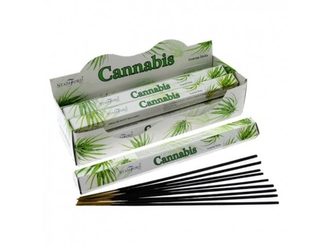 Vonné tyčinky Stamford Premium Cannabis, 20 ks