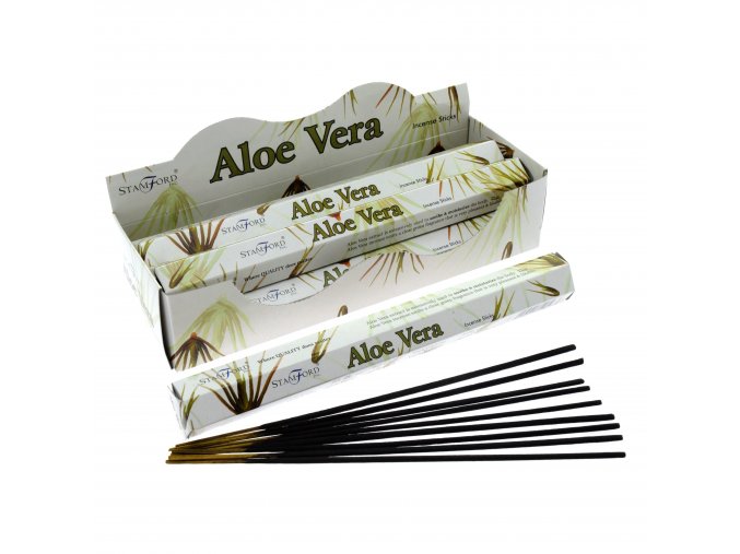 Vonné tyčinky Stamford Premium Aloe Vera, 20 ks