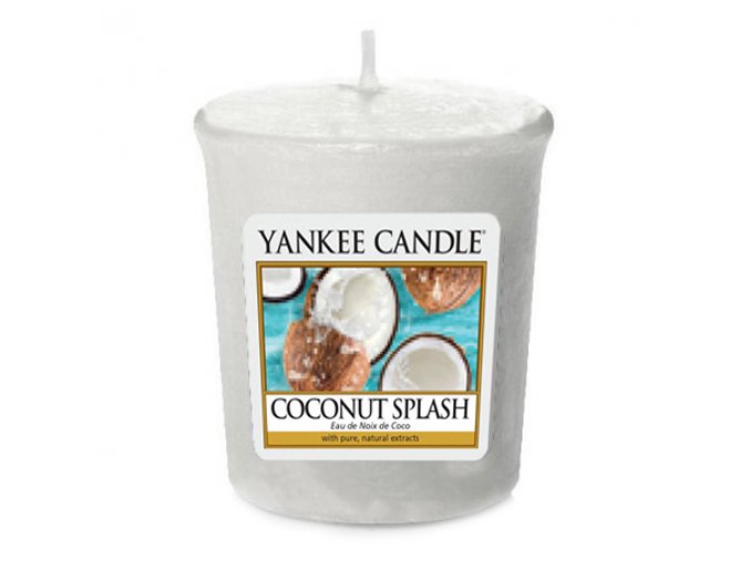 Votivní vonná svíčka Yankee Candle Kokosové osvěžení COCONUT SPLASH, 49 g