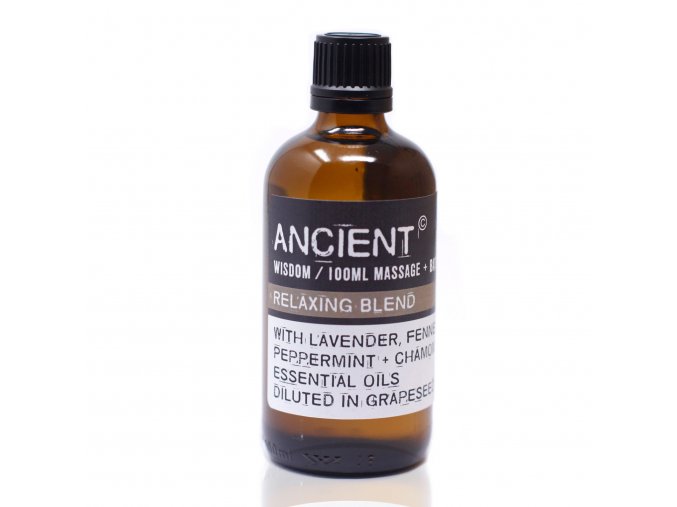 Aroma olej pro masáže a do koupele Relaxační Směs, 100 ml