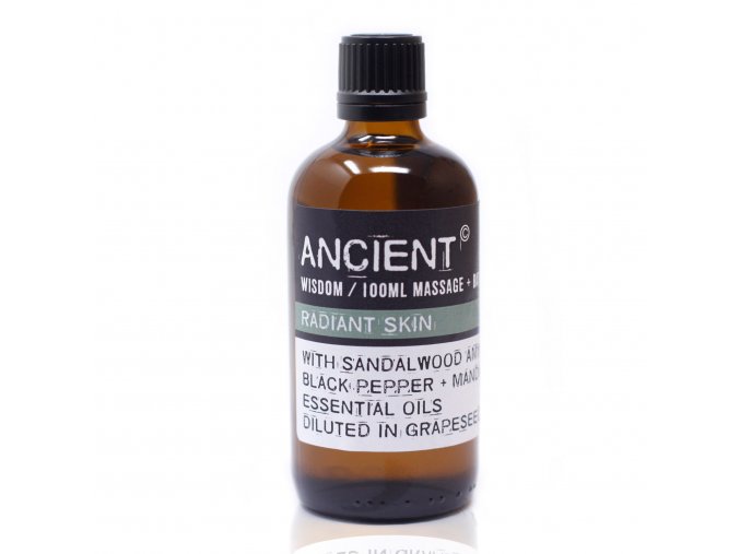 Aroma olej pro masáže a do koupele Santalové dřevo směs, 100 ml