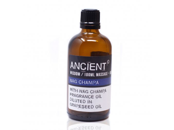 Aroma olej pro masáže a do koupele Nag Champa směs, 100 ml