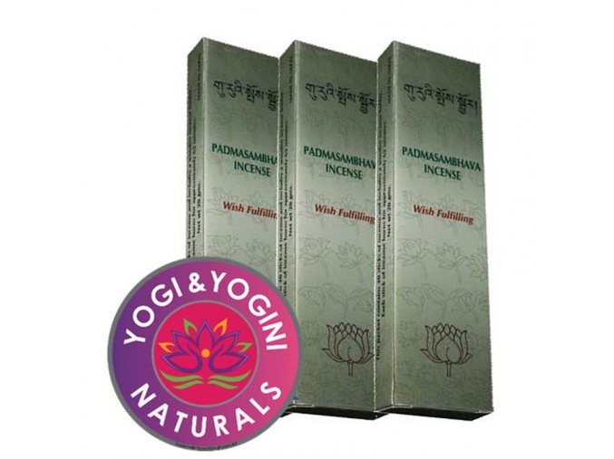 Vonné tyčinky Tibetan Padmasambhava Wish Fulfilling Přání splnění, 20 g