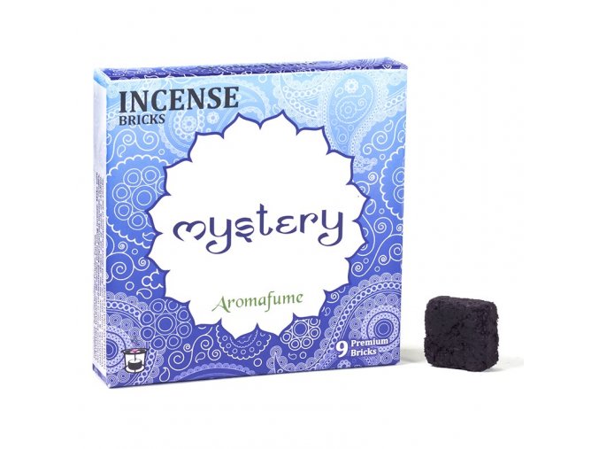 Aromafume vonné cihličky Brick Mystery, 9 ks