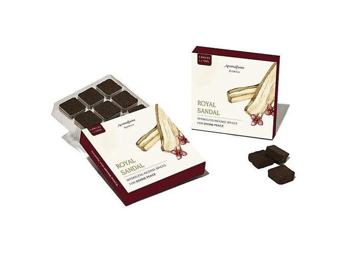 Aromafume Vonné cihličky Royal Sandal, 9 ks