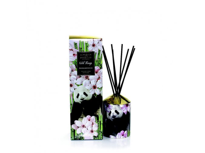 Aroma difuzér WILD THINGS GREEN BAMBOO (zelený bambus) PANDAMONIUM, 200 ml.