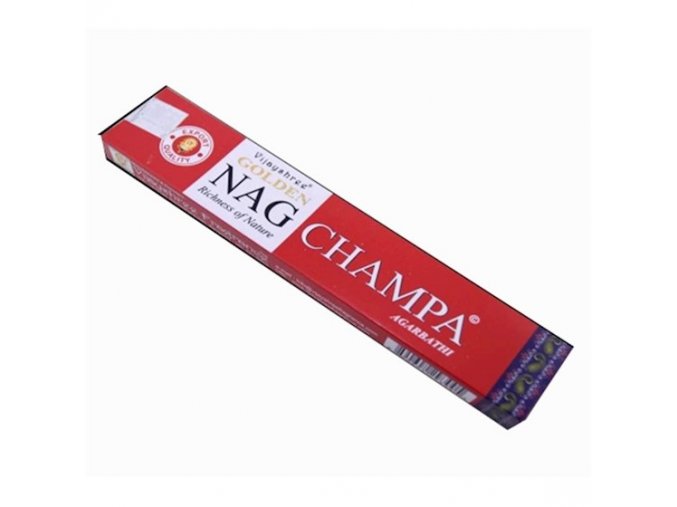 Vijayshree Vonné Tyčinky Golden Nag Champa, 15 g