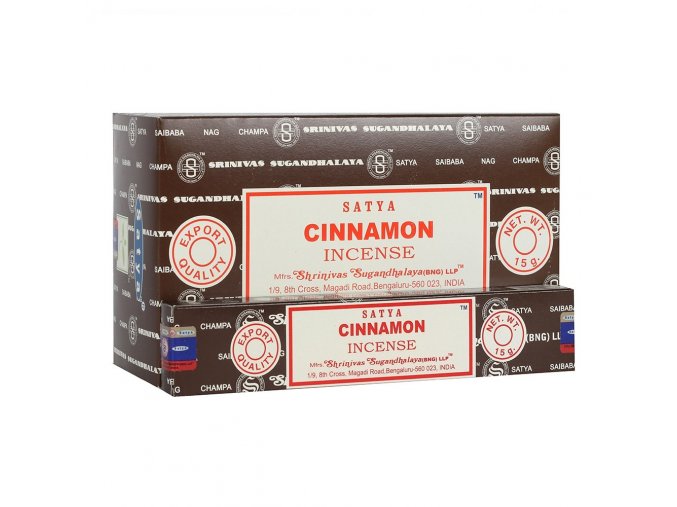 Shrinivas Satya Vonné tyčinky Cinnamon, 15 g
