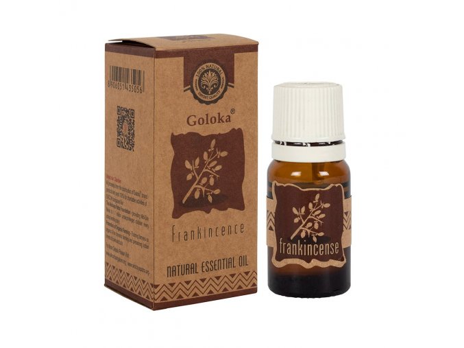 Goloka Natural Essential Oil Frankincense Kadidlo, 10 ml