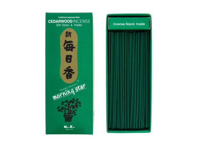 Nippon Kodo Morning Star Cedarwood Vonné tyčinky, BOX 200 ks