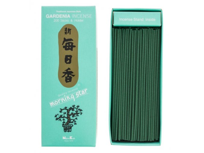 Nippon Kodo Morning Star Gardenia Vonné tyčinky, BOX 200 ks