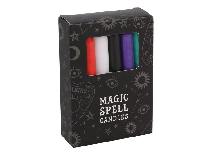 Magic Spell Candles Magické svíčky MIX barev, 12 ks