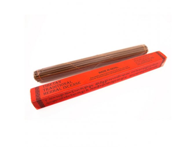 Tibetian Incense - Traditional Herbal - Vonné tyčinky - červená, 40 g.