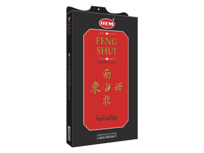 HEM Vonné tyčinky Feng Shui Festival Pack Dárkové balení, 5 x 20 ks