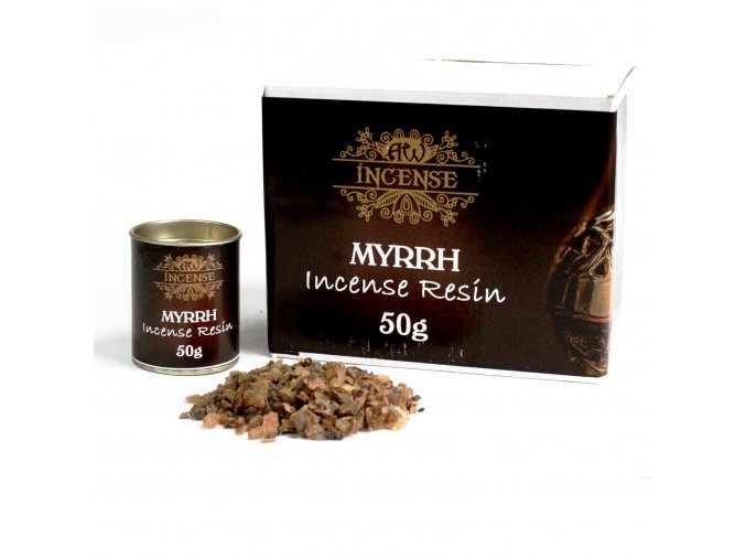 Ancient Wisdom Vonná pryskyřice pro vykuřování Myrha, 50 g.