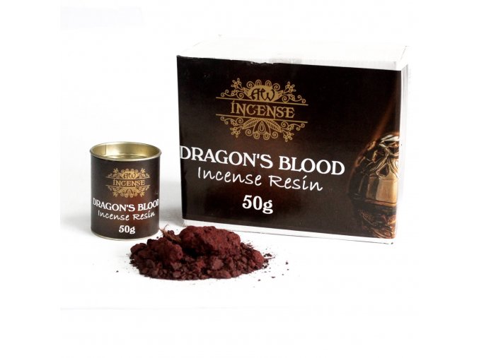 Ancient Wisdom Vonná pryskyřice pro vykuřování Dragons Blood Dračí krev, 50 g.