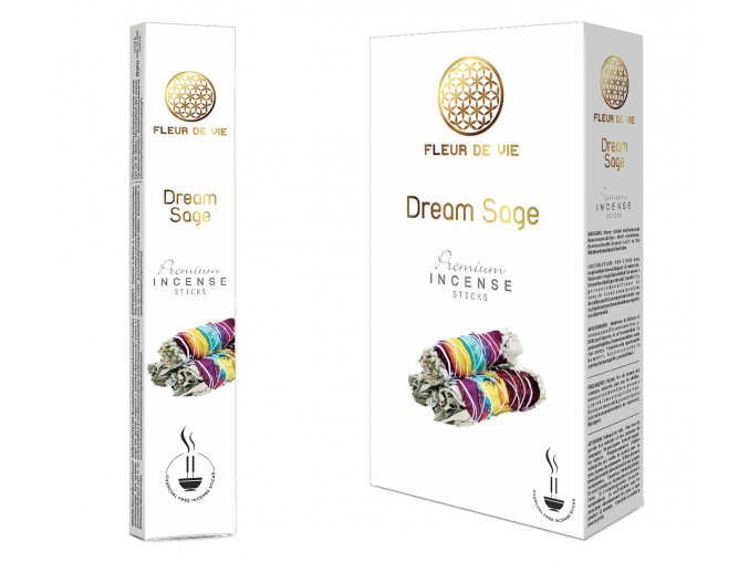 Fleur De Vie Dream Sage Vonné tyčinky, 15 g.