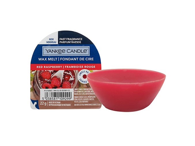 Yankee Candle Vonný vosk Red Raspberry Červená malina, 22 g