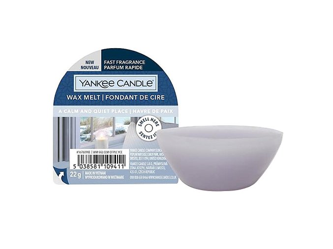 Yankee Candle Vonný vosk A Calm & Quiet Place Klidné a tiché místo, 22 g