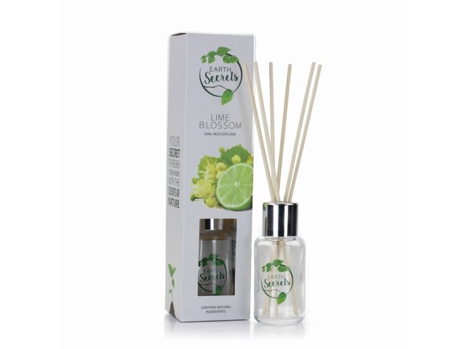 Ashleigh & Burwood Aroma difuzér EARTH SECRETS LIME BLOSSOM (limetkový květ), 50 ml