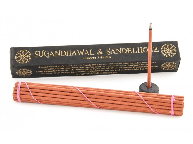 Berk Esoterik Vonné tyčinky Tibetan Line Sugandhawal & Sandalwood, 45 g