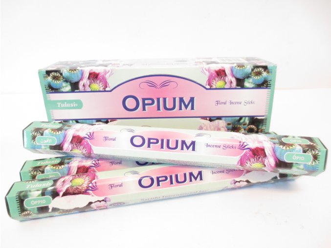 TULASI Vonné tyčinky OPIUM, 20 ks