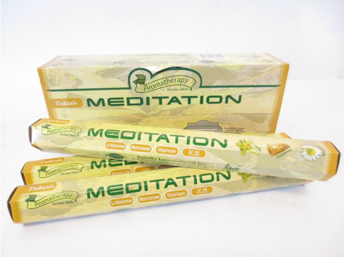 TULASI Vonné tyčinky MEDITATION, 20 ks