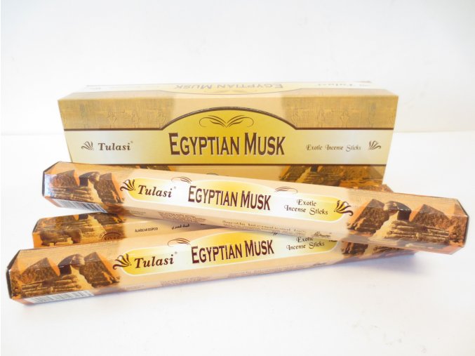 TULASI Vonné tyčinky EGYPTIAN MUSK, 20 ks