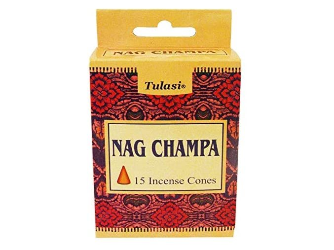 Tulasi Vonné kužely NAG CHAMPA, 15 ks 1