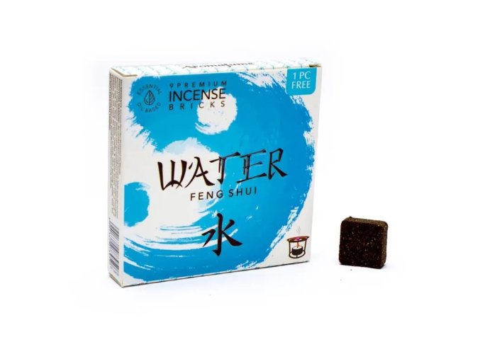 Aromafume Vonné cihličky Feng Shui Water Voda, 9 ks