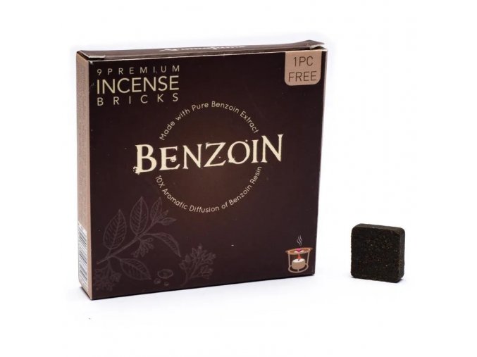 Aromafume Vonné cihličky Spiritual awareness Benzoin (resin), 9 ks