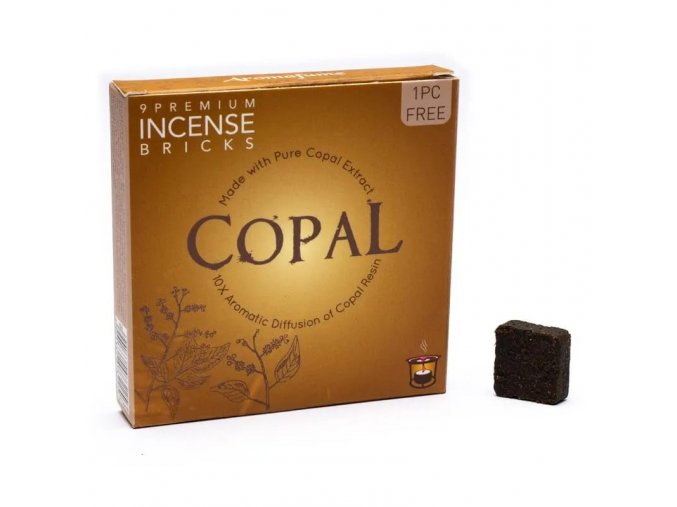 Aromafume Vonné cihličky Spiritual awareness Copal (Kopál), 9 ks