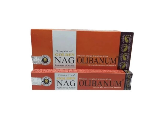 Vijayshree Vonné Tyčinky Golden Nag Olibanum, 15 g